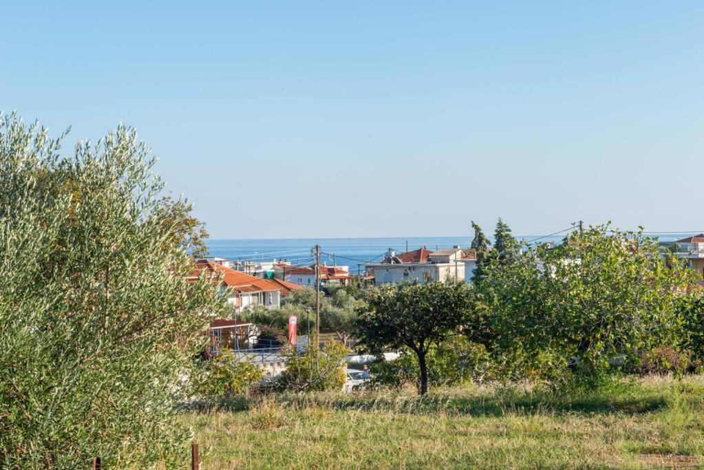 Όμορφο Παραθασυγκρότημα Ενοικιαζόμενων Καταλυμάτων Ως Ολόκληρος Χώρος - Chrani, Ελλάδαλάσσιο Διαμέρισμα Buitenkant foto